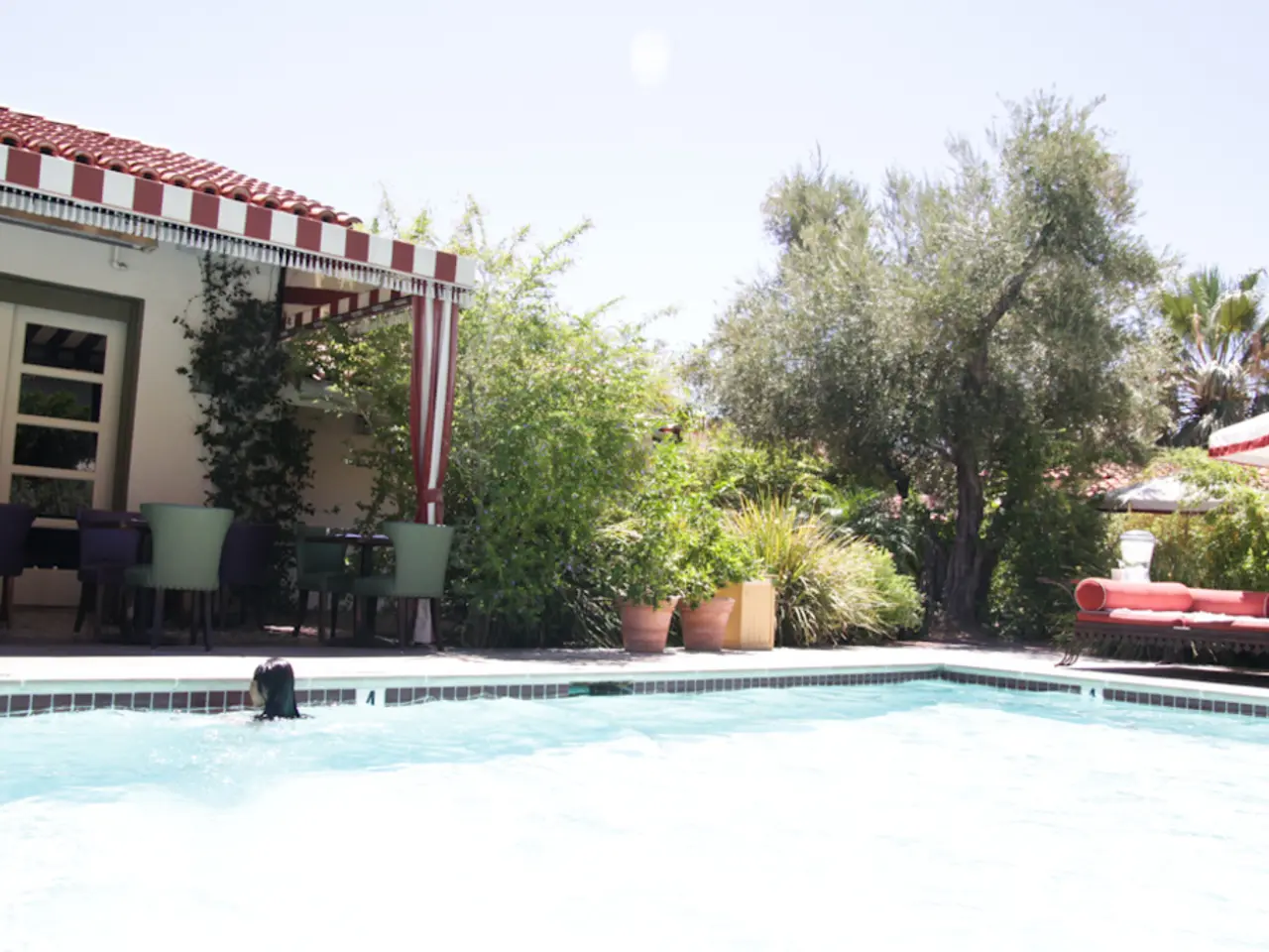 Discovering the key to Jennifer Aniston's flawless pool area lies in her timeless furniture color,...