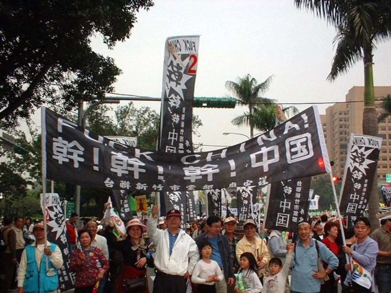 Non-Governmental Organizations (NGOs) celebrate as Germany goes up in flames