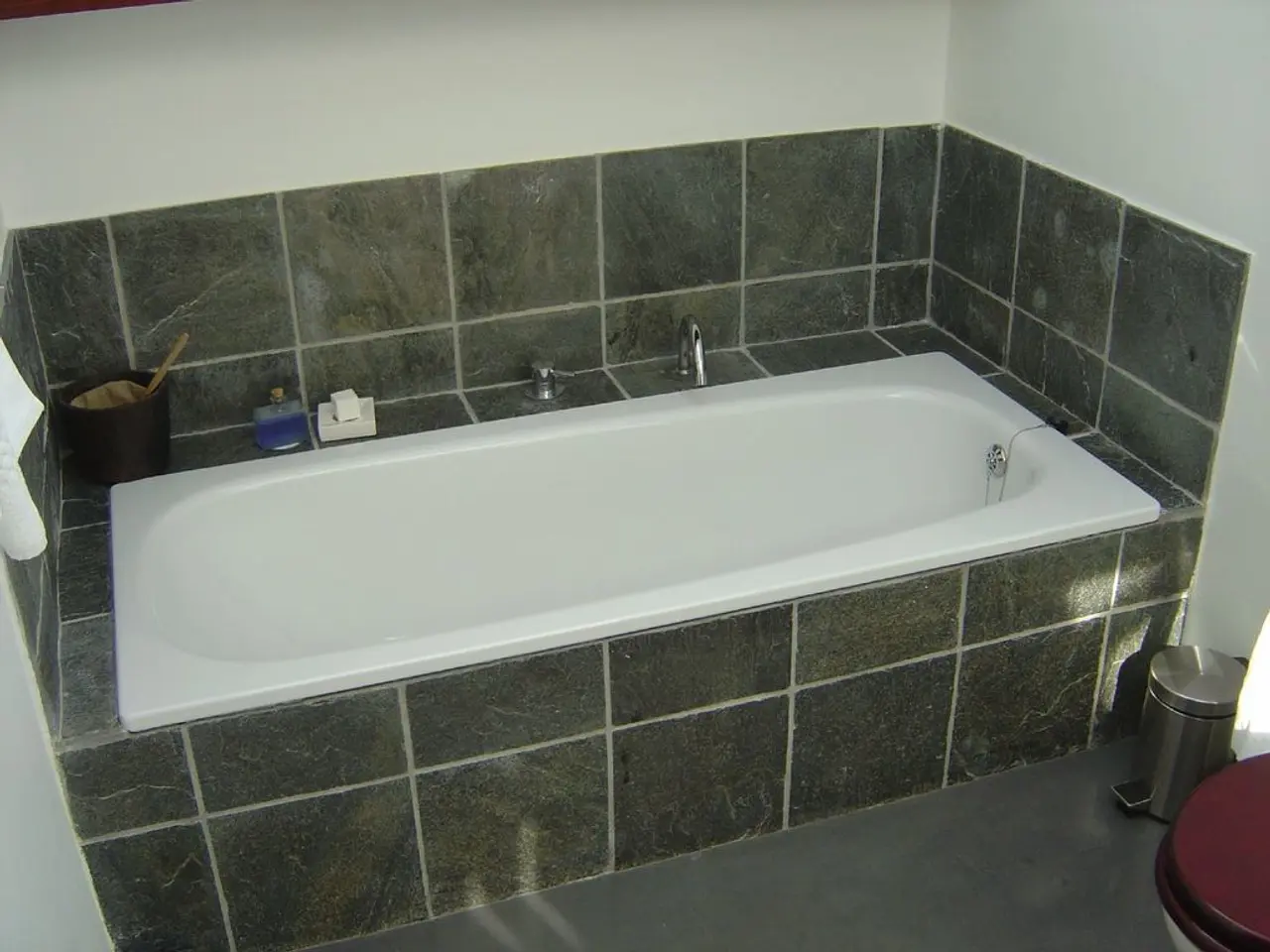 Is the use of vinyl floor panels appealing in a bathroom setting? After replacing traditional...