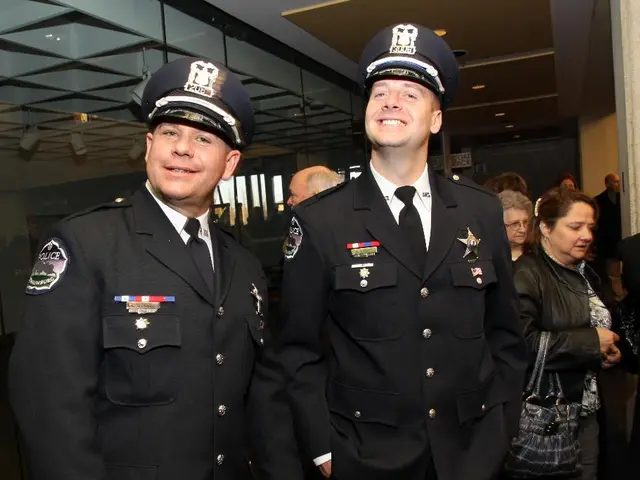 Law Enforcement Distributes Health Guidelines