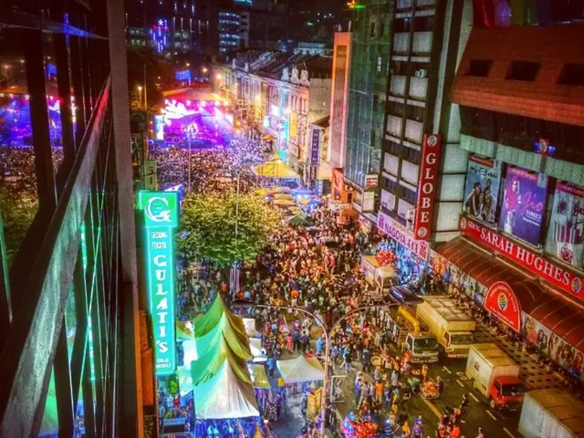 Large crowd of approximately 200,000 individuals participating at 37 different events during...