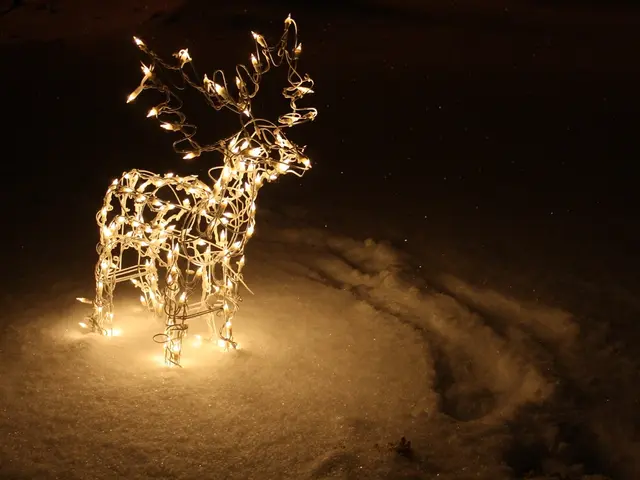 Fox and hare bid each other goodnight, embarking on an evening journey