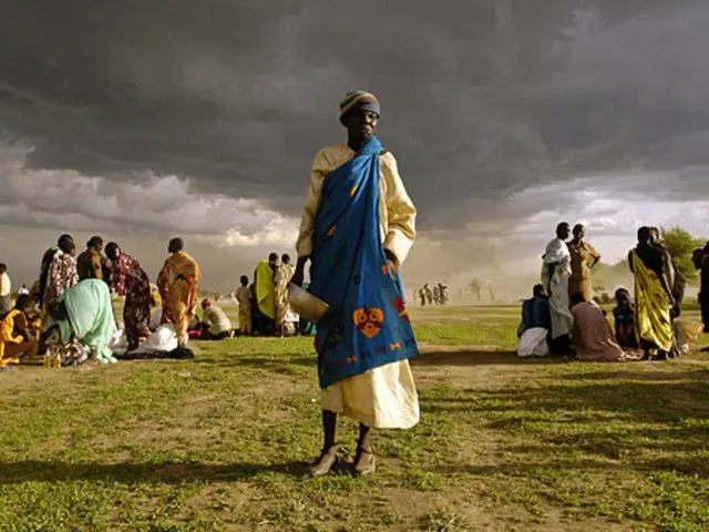 Düsseldorf artistic collective "Der Blaue Rather" exhibits from Querbeet 1.0-2025 at the Nassau...