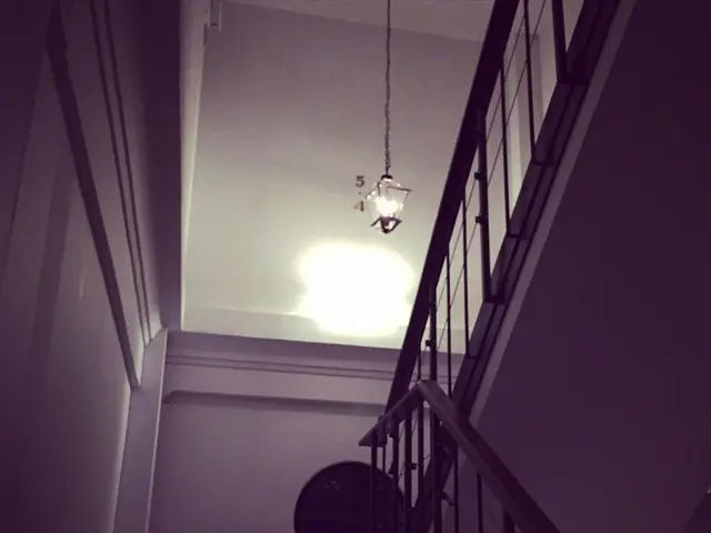 "Philip Johnson and Richard Kelly's floor light gets a renaissance by BassamFellows: a newly...