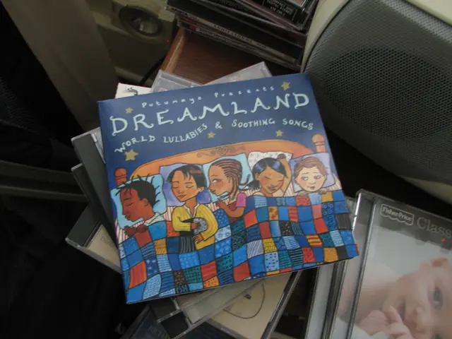 High-end tower speakers, with their glossy finish, feature a 3.5-way design for enhanced bass,...