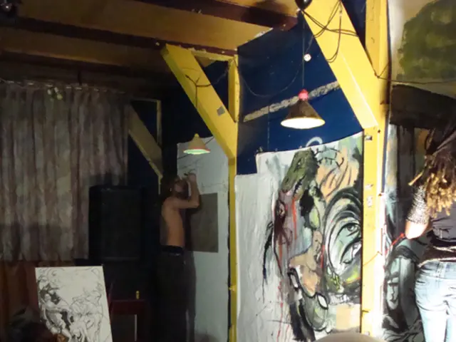 Transform accented kitchen cabinet laminates using painting techniques for a revitalized modern...