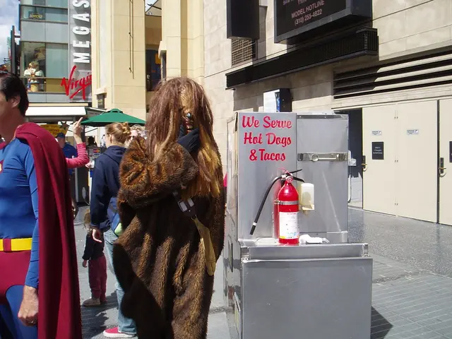 At the fireworks event, collective assistance was evident amongst all attendees.